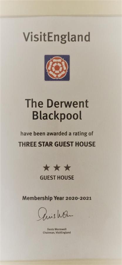 The Derwent Guest House Blackpool Kültér fotó